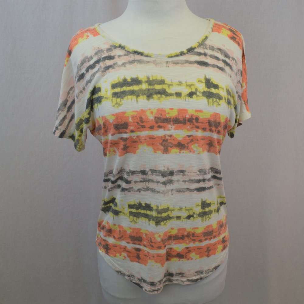 Mudd cold shoulder tie dye t shirt size women's s